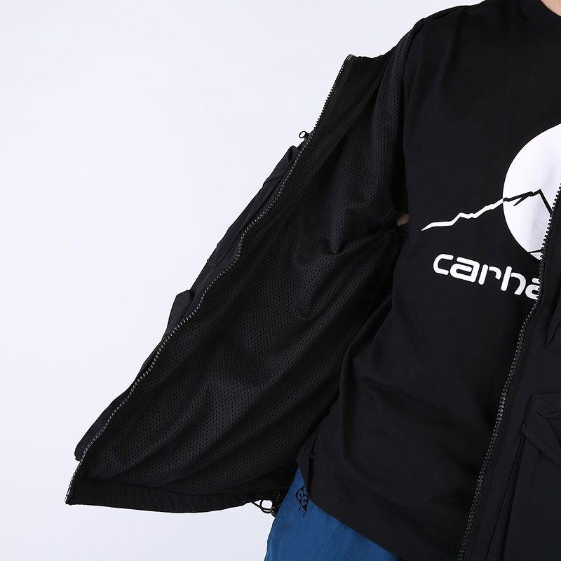 мужская черная куртка Carhartt WIP Hayes Jacket I027505-black - цена, описание, фото 6